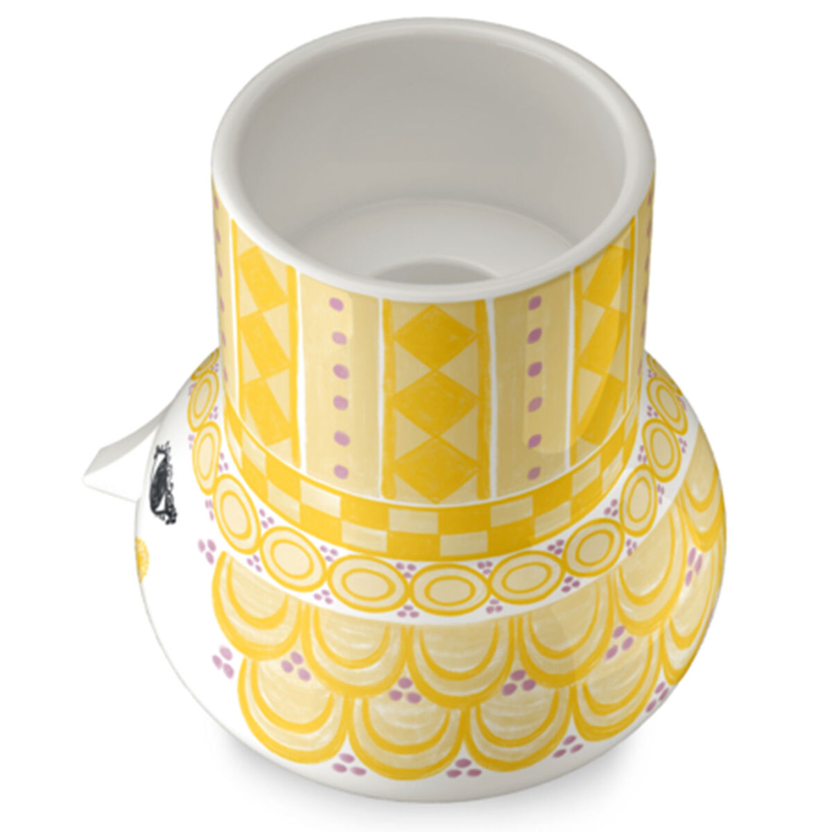 Bjørn Wiinblad Olga Lysestage 9 cm, gul