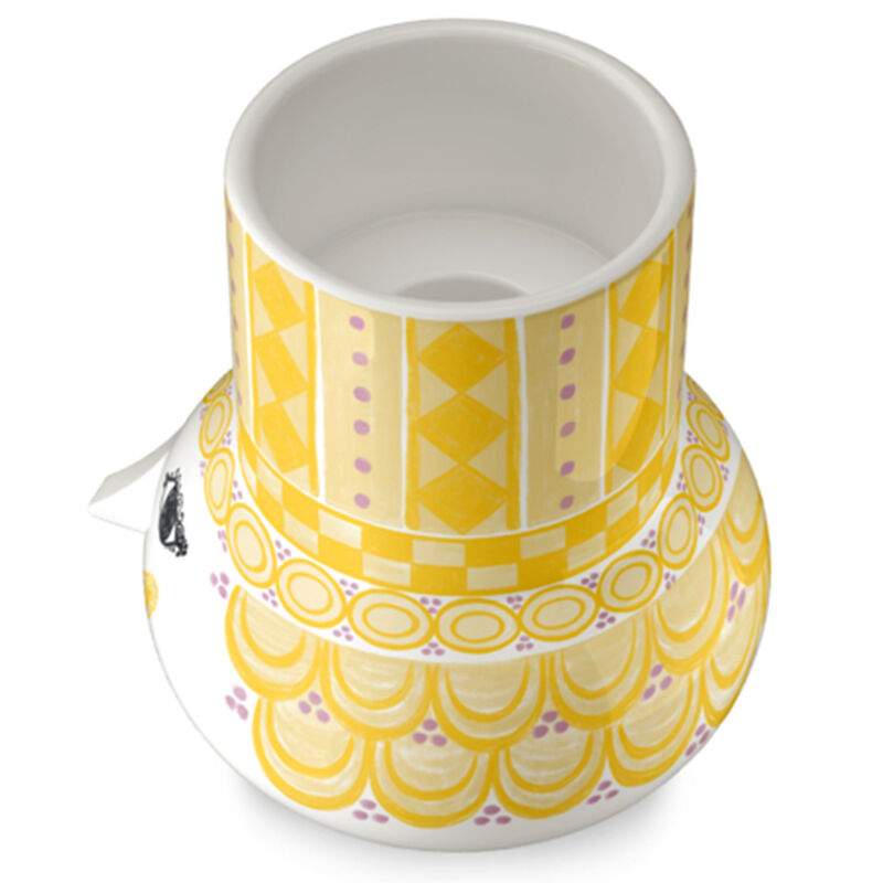 Bjørn Wiinblad Olga kynttilänjalka 9 cm, keltainen