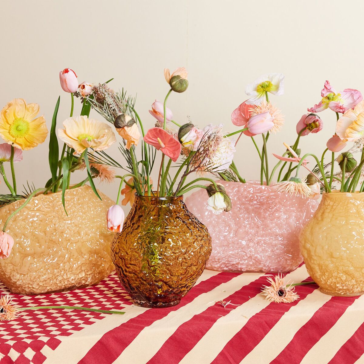 Corallo vase 45 cm, rosa