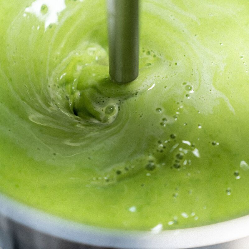 stavmixer, silver/vit