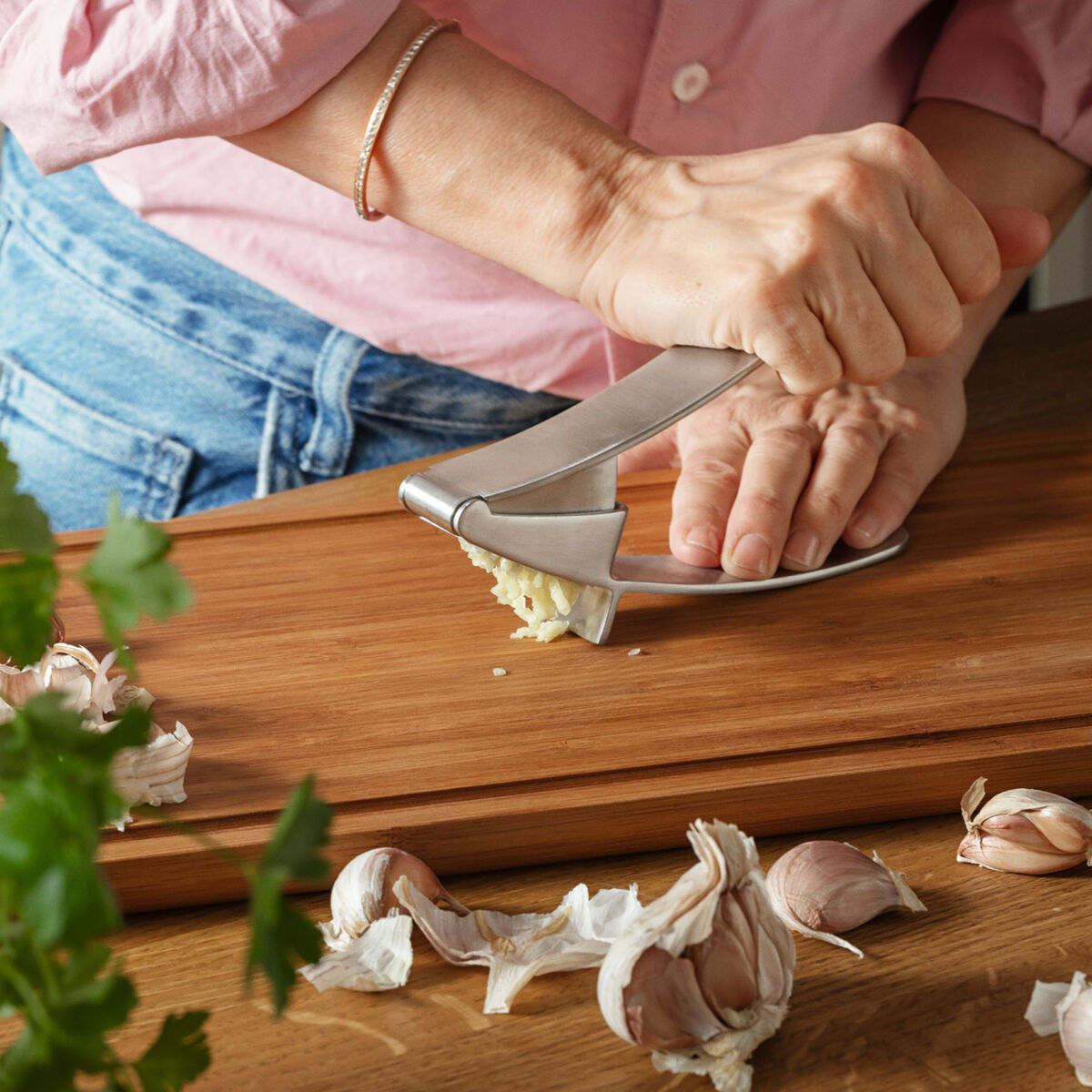 Hvidløgspresser