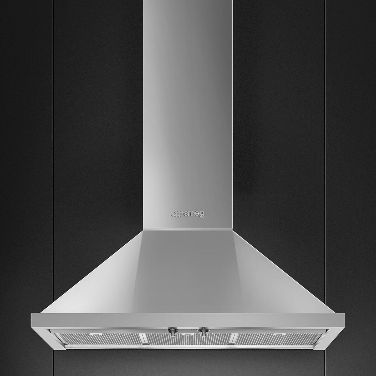 KPF9X Portofino liesituuletin 90 cm, ruostumaton teräs