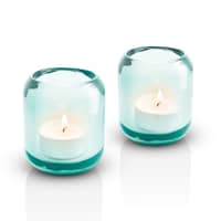 Acorn ljuslykta, 2-pack, laguna