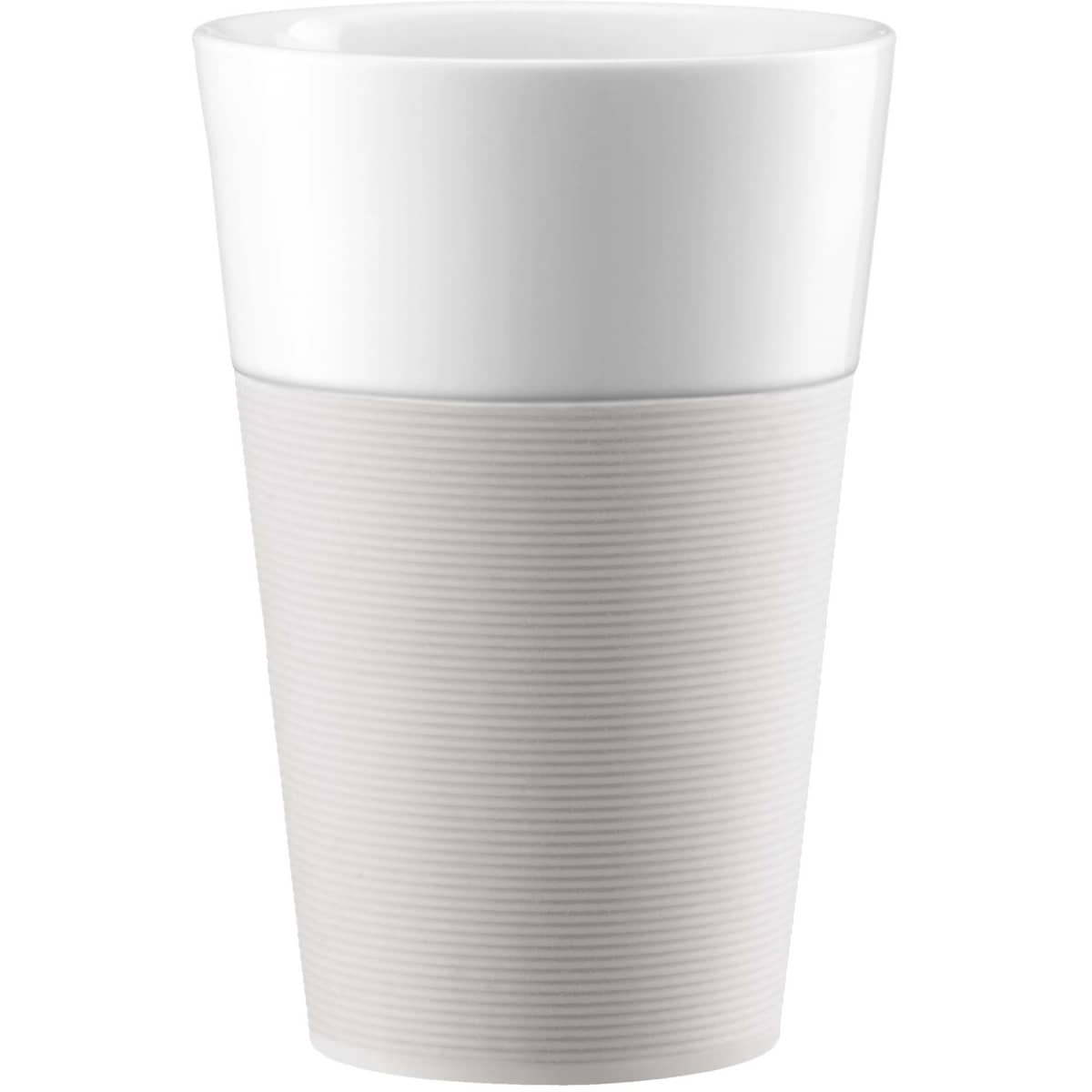Bistro Kopp Hvit 2 stk. 0,6 L