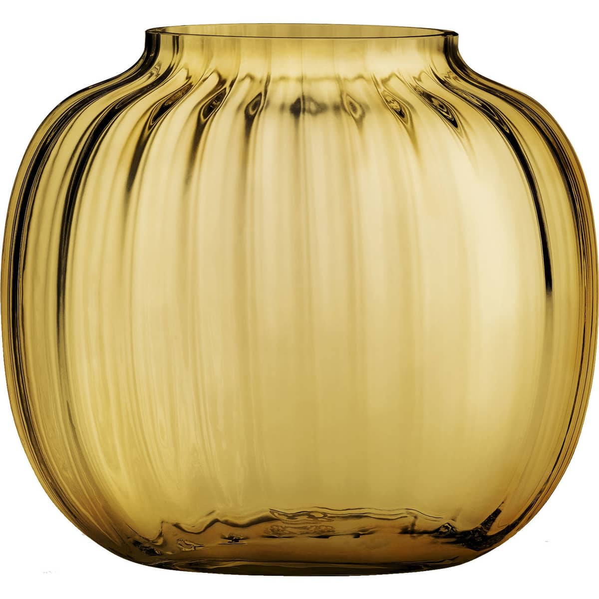 Primula vase, 12,5 cm., amber