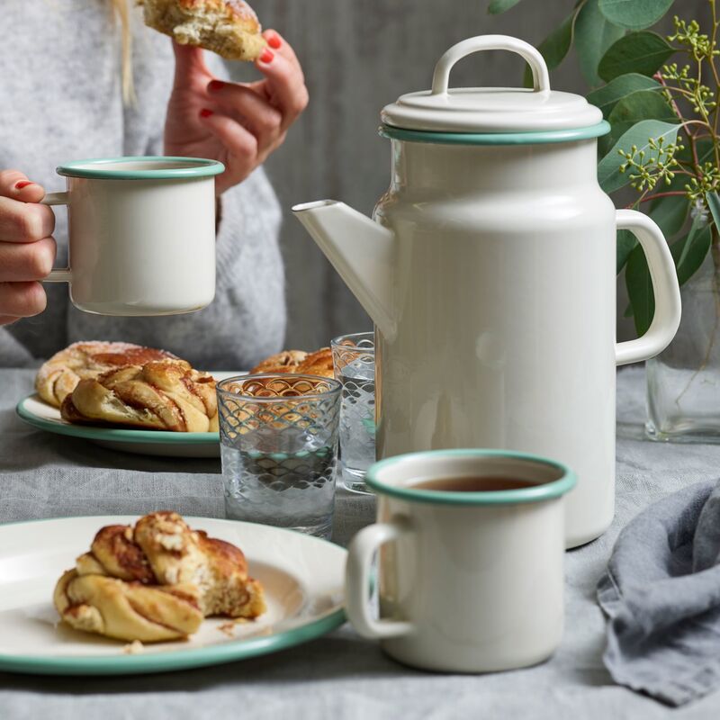 Tallrik 24 cm, Creme