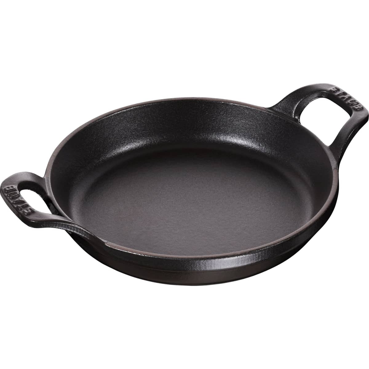 Pyöreä, uuninkestävä La Cocotte -lautanen, 12 cm. 0,25 litraa, musta