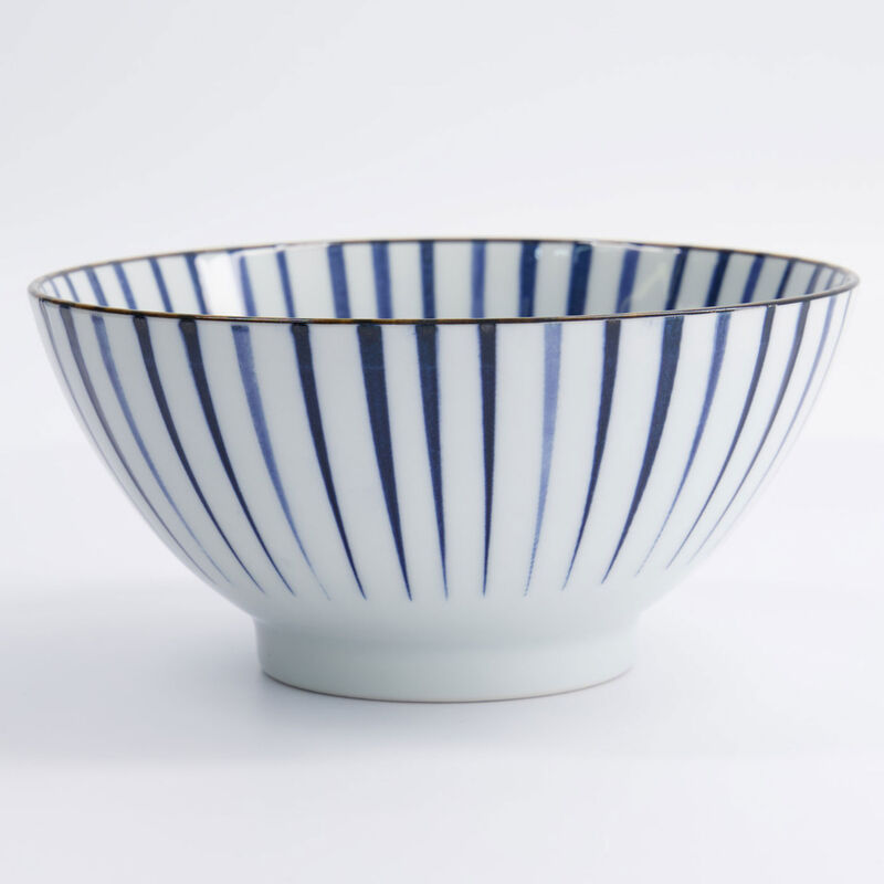 Tokyo Design Studio Natsu Tokusa Mixed skål 1000 ml, blå/vit