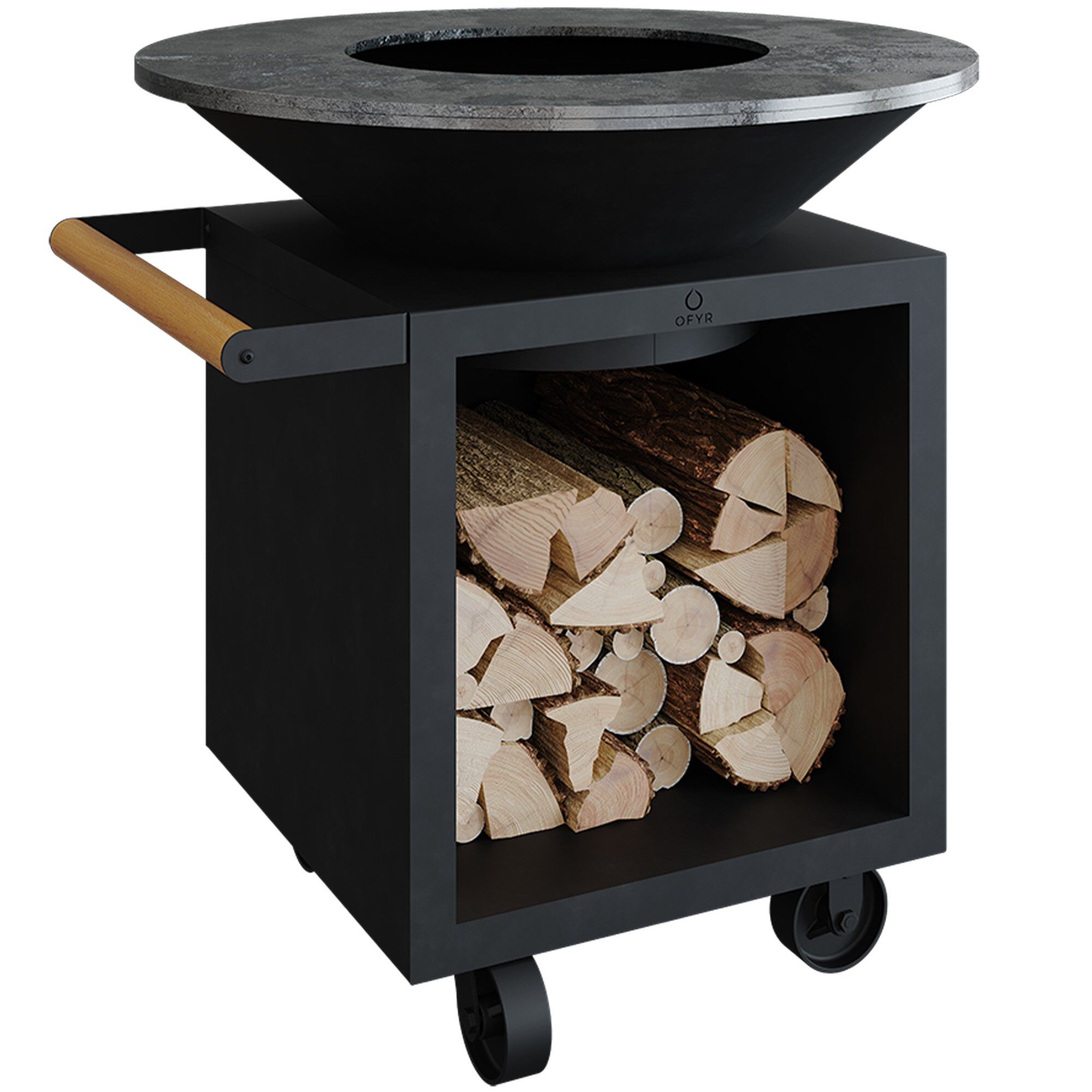Kolgrill 100 PRO, svart