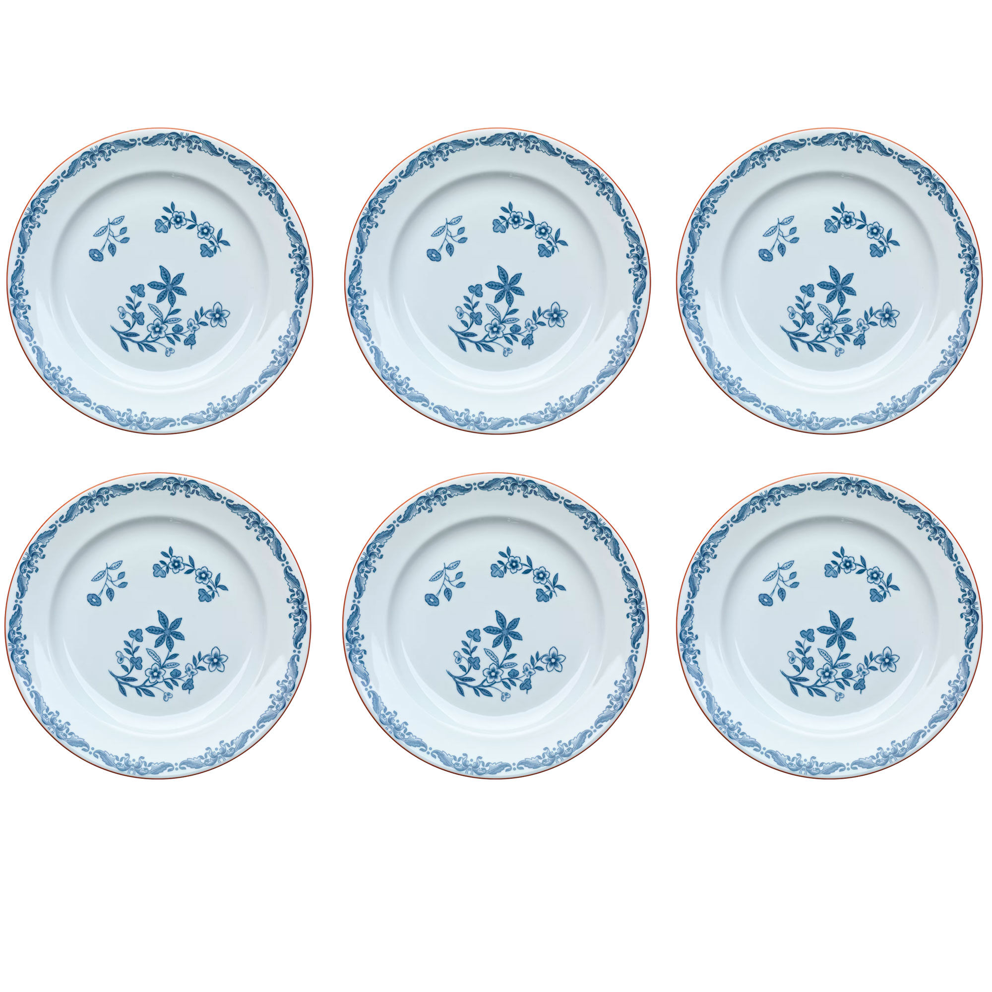 Rörstrand Ostindia Tallrik 27cm 6-pack