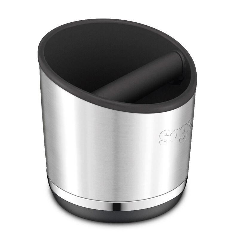 the Knockbox 10™ sumplåda, brushed silver