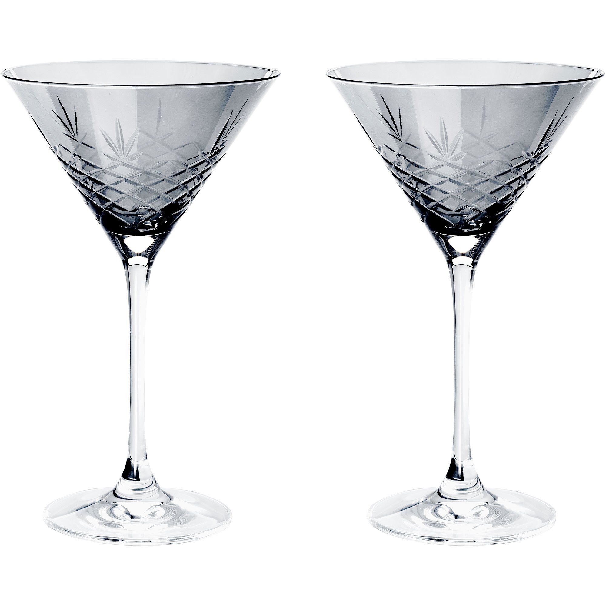 Crispy Cocktail Glass 2 stk, Dark