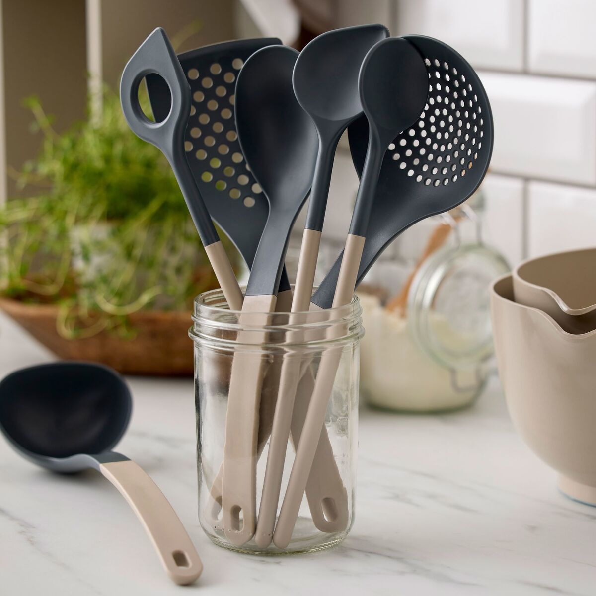 Optima stekspade 31 cm, humus
