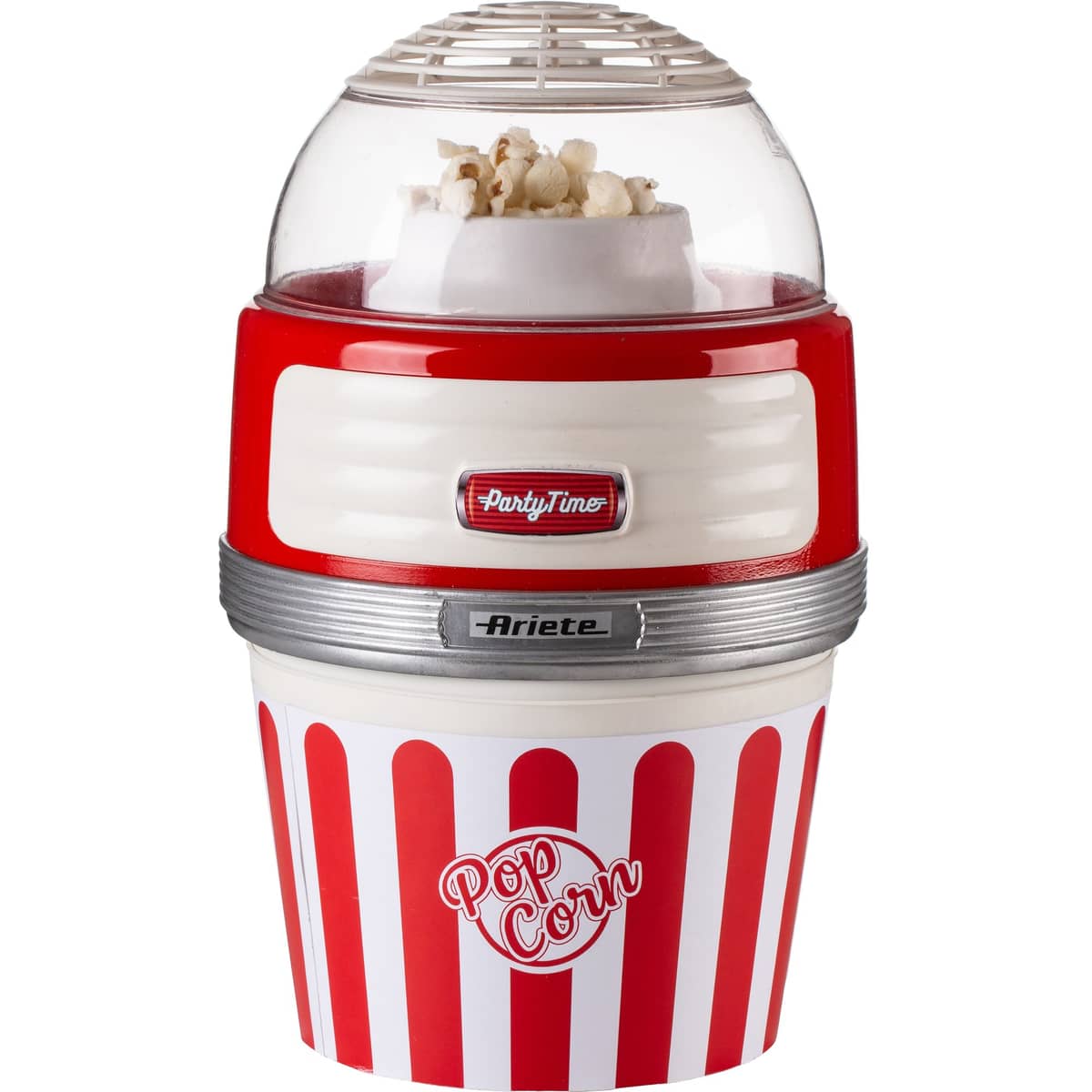 Party Time Popcornmaskin XL, röd