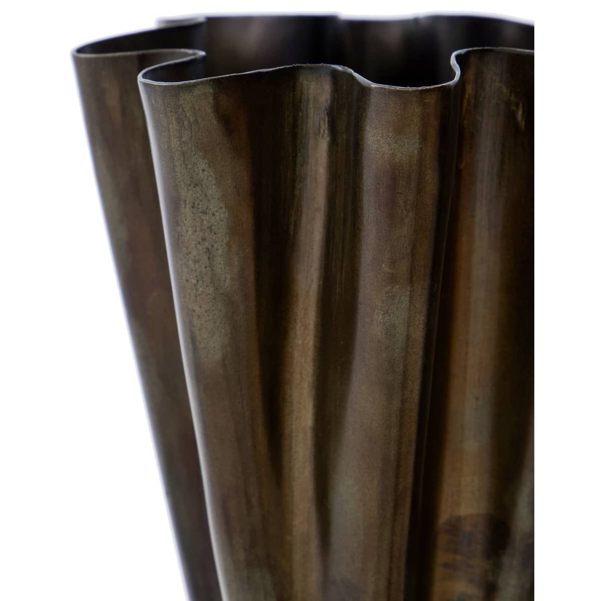 Flood vase Ø12,5 antik brun
