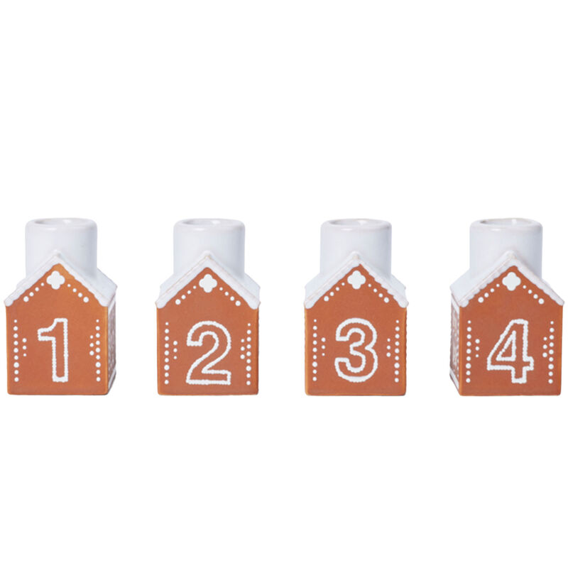 Kähler Gingerbread Adventsstage 7,5 cm, brun