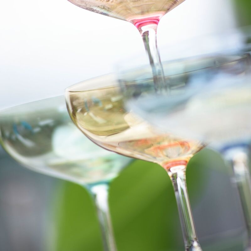 Happy cocktaillasi 28 cl, sininen