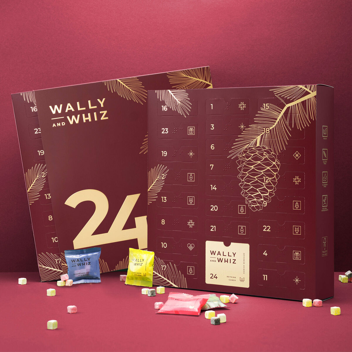 Wally and Whiz Julekalender 2025, rød