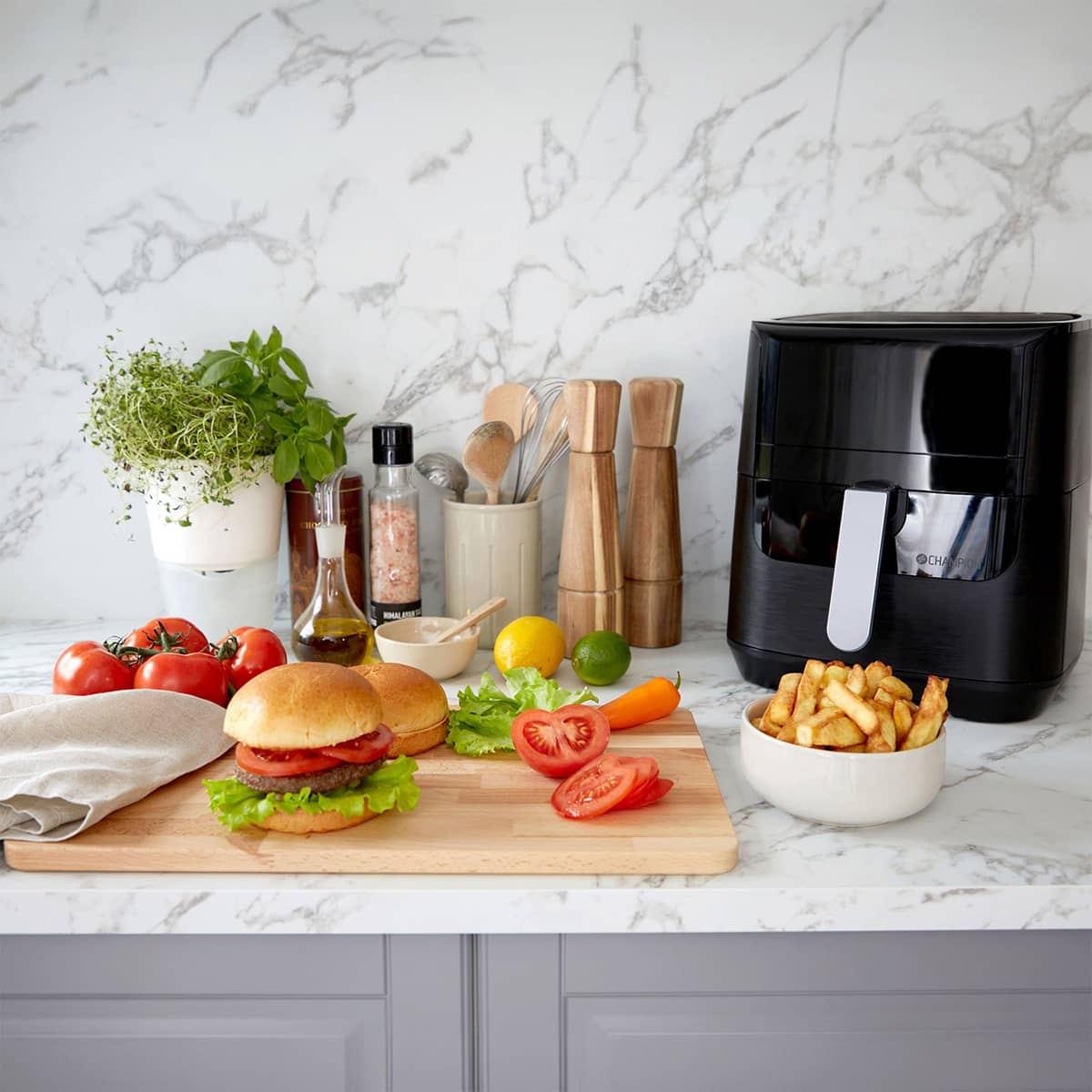 Ceramic XL AF600 airfryer 5,5 litraa, musta