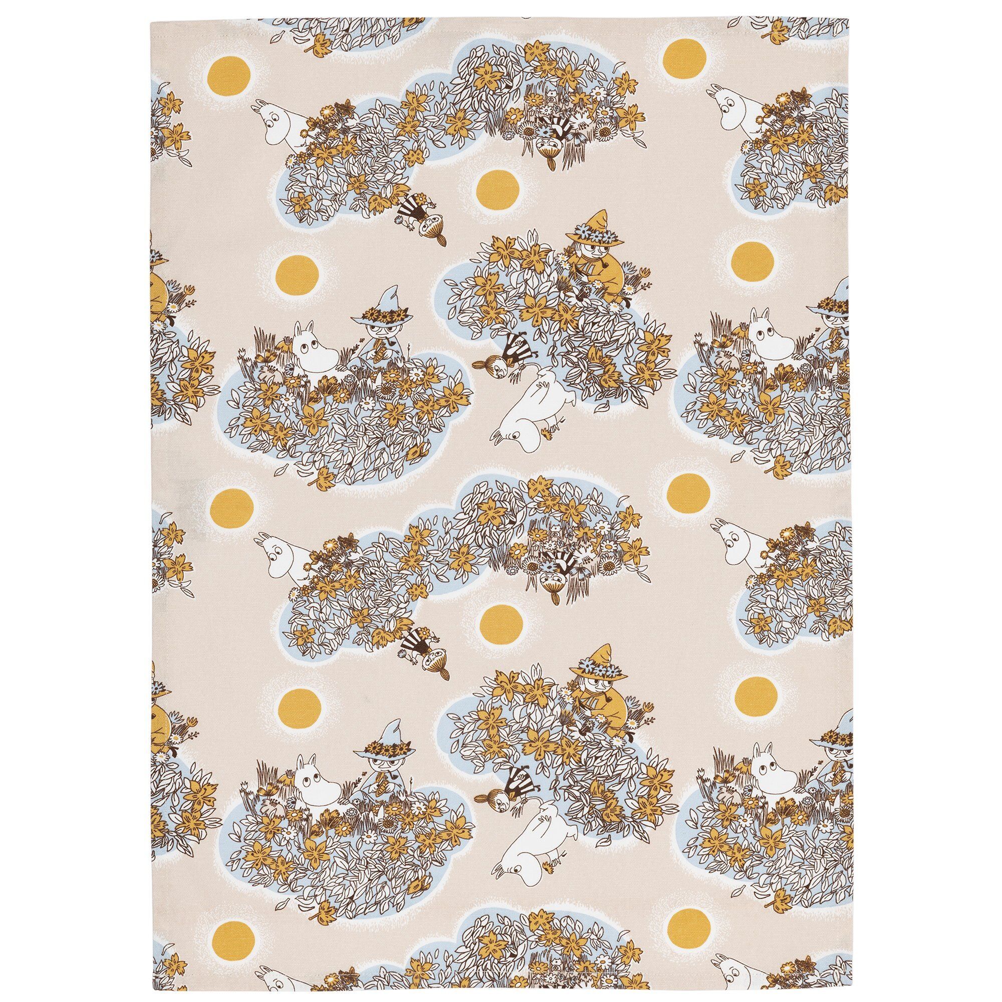 Mumin kökshandduk 50x70 cm 2-pack, Vänner för alltid