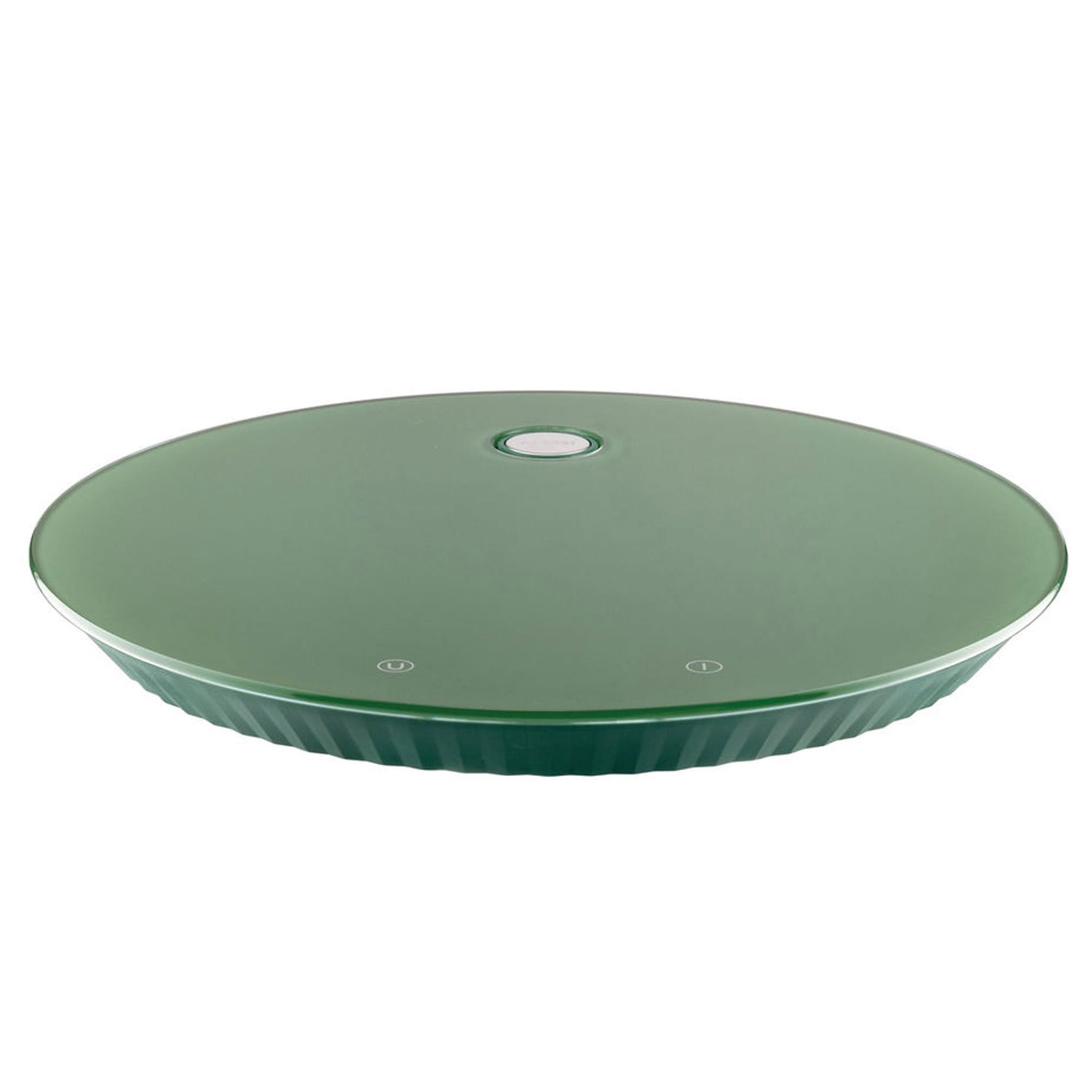 Plissé köksvåg, grön