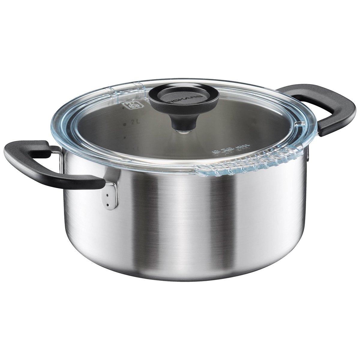 Functional Form gryde 3 liter, rustfrit stål
