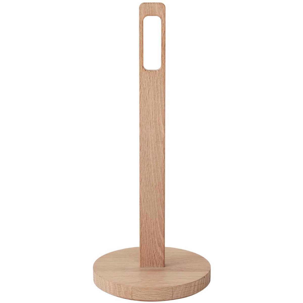 Køkkenrulleholder egetræ