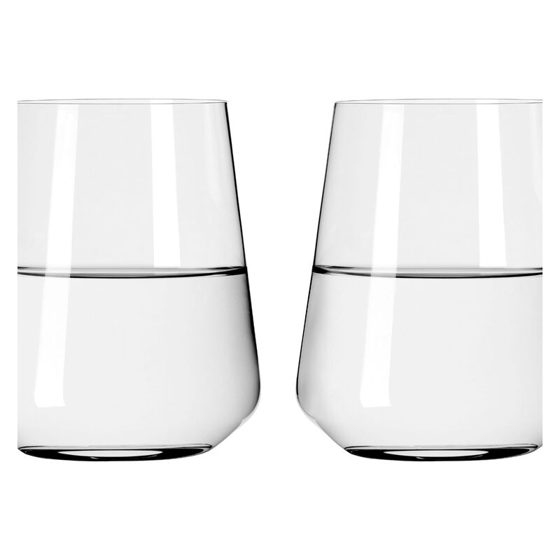 Lichtweiss vannglass, 2 stk