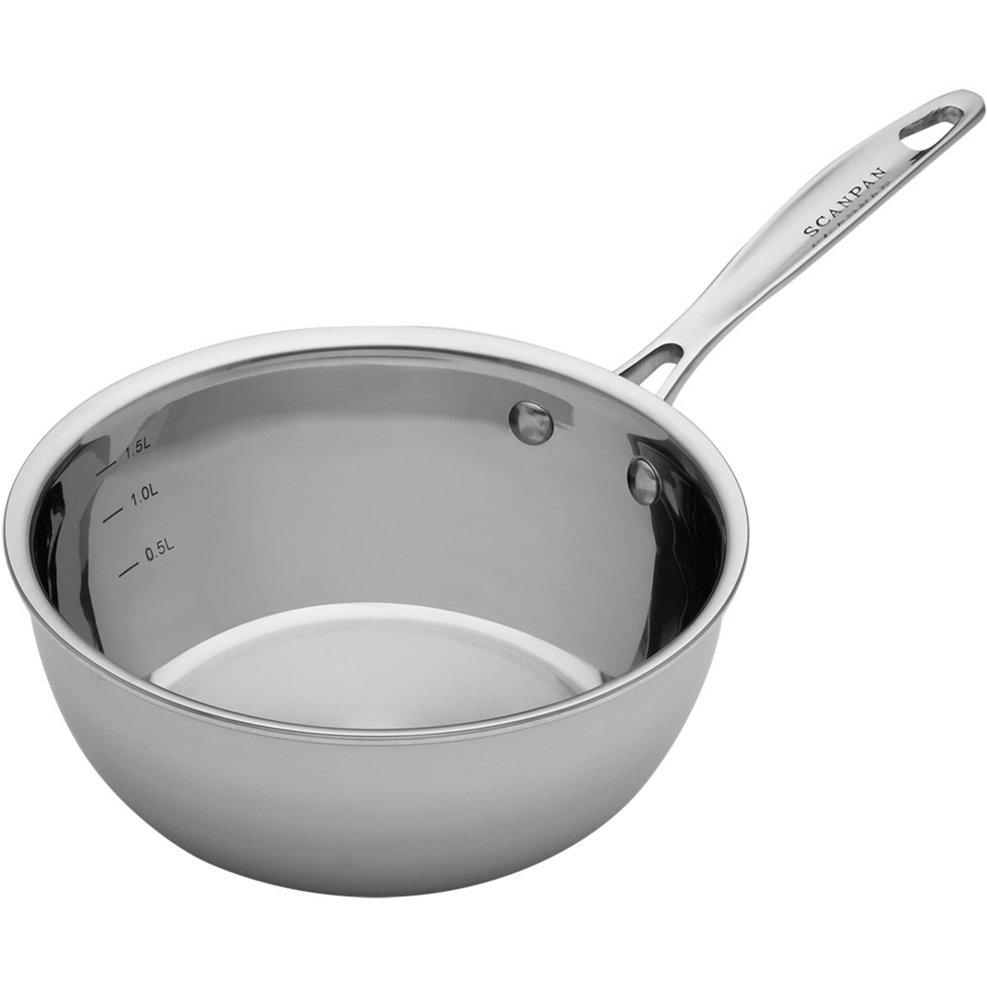 Scanpan Fusion 5 sauteuse stål 1,8 liter