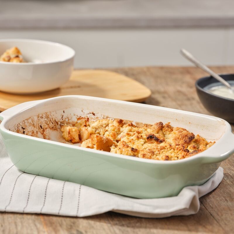 Ovnsform med lokk 39x23,5x7,5 cm, pistage