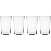 Tynt ølglass 35 cl, 4 stk. krystallglass