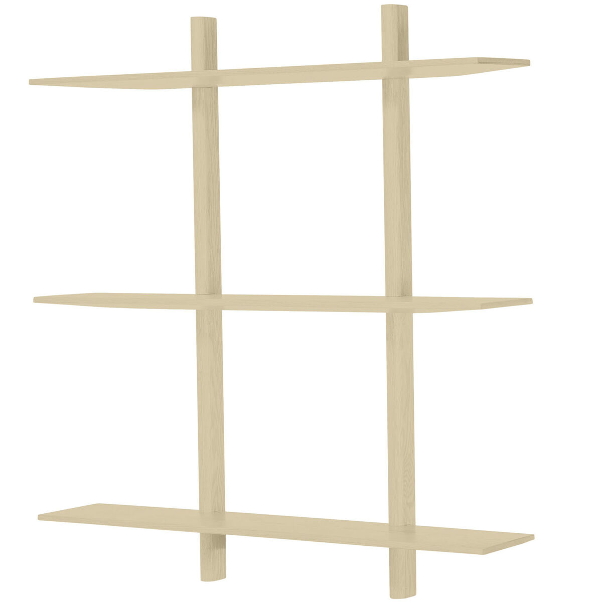 Noir vägghylla 90x100 cm, light ivory