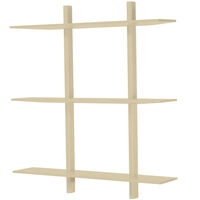 Noir vägghylla 90x100 cm, light ivory