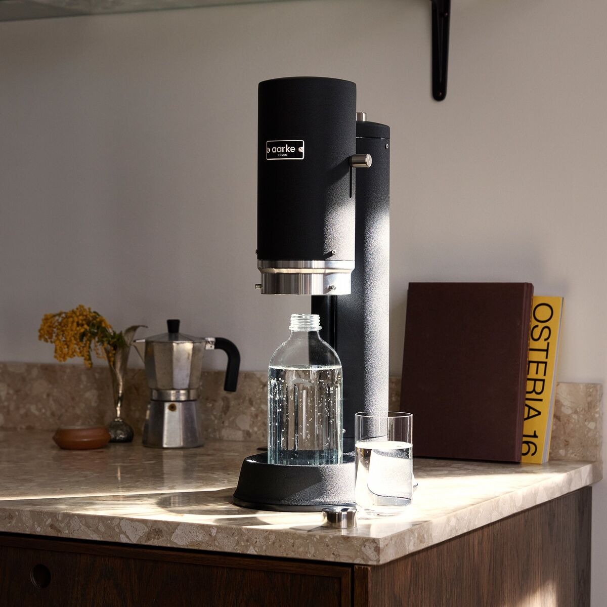 Carbonator Pro kolsyremaskin, matte black