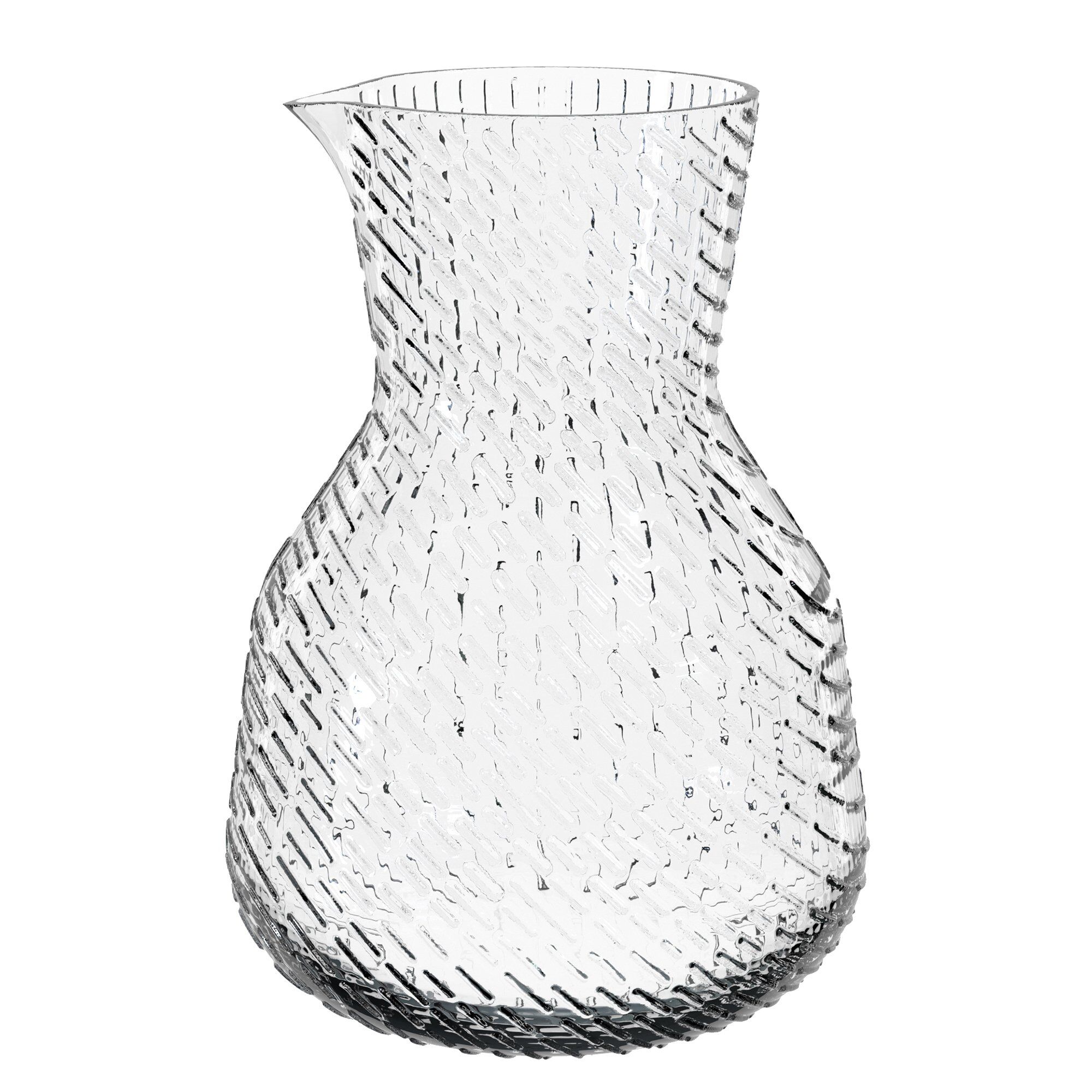Marimekko Syksy glasskaraffel 1,5 l Clear