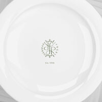 Lyngby Porcelæn Twist vase 25 cm, hvit