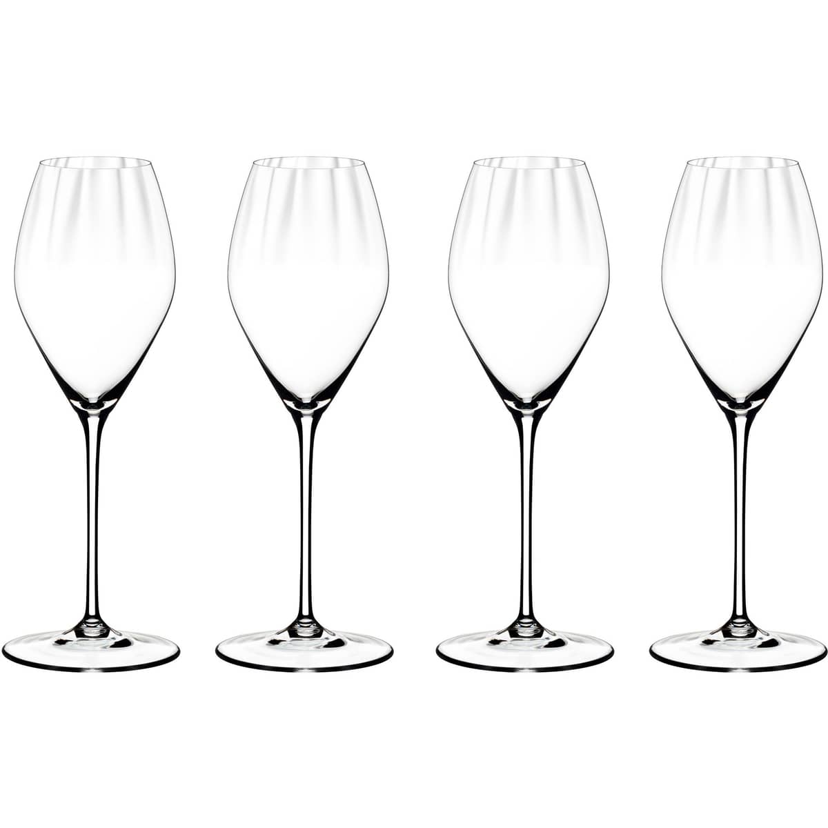 Performance champagneglass 4-pakning