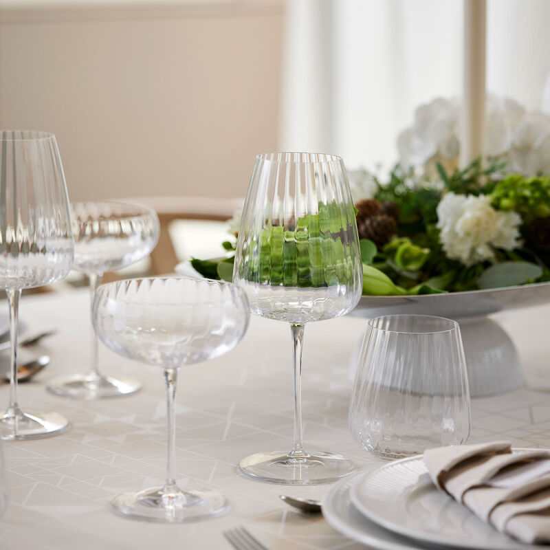 Luigi Bormioli Optica Bordeaux rødvinsglass 4-pakning