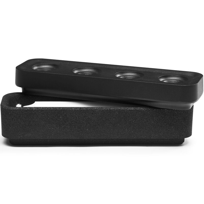 Stumpastaken, long, svart