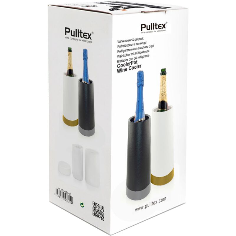 Vinkjøler, hvitt og gull