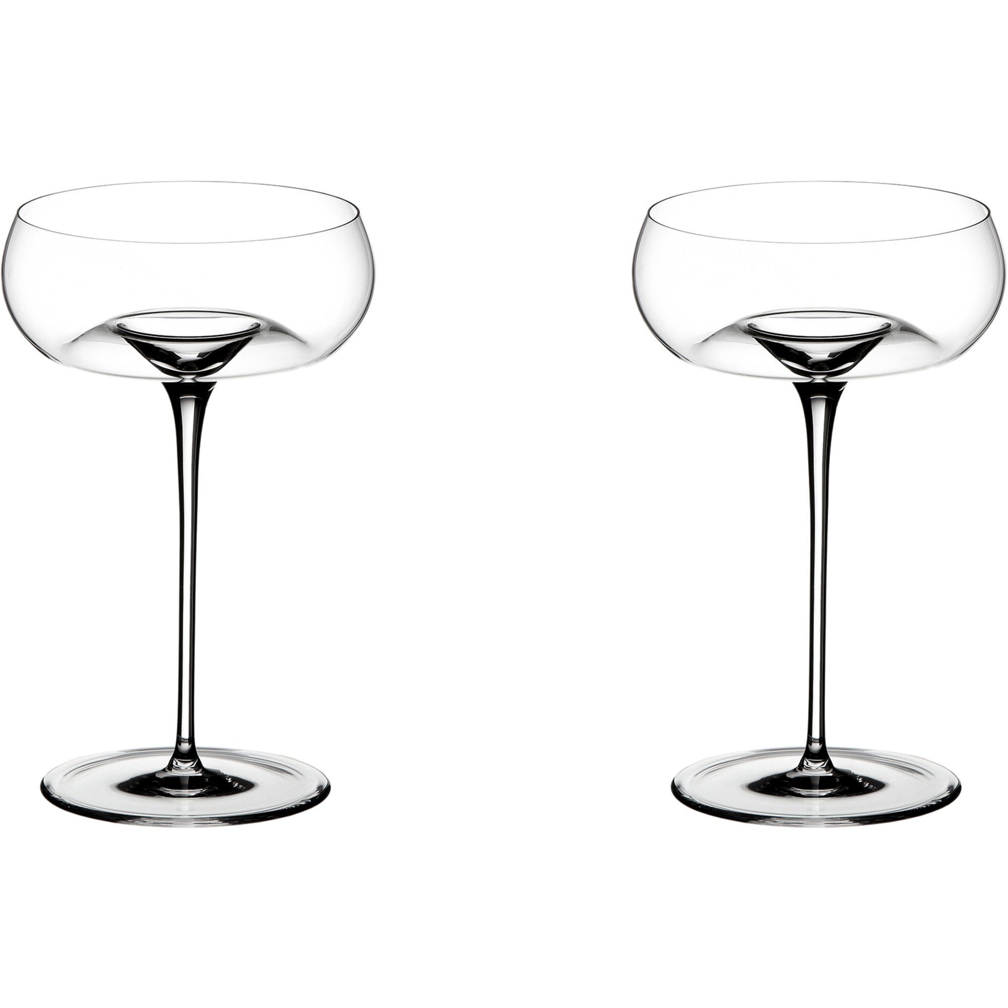 Zieher - Zieher Wine Glass Vision Nostalgic 2-Pack - Vinglass - Silvio Nitzsche - Gjennomsiktig