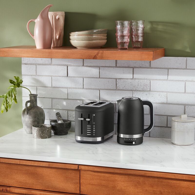 Brødrister 2 skiver, sort