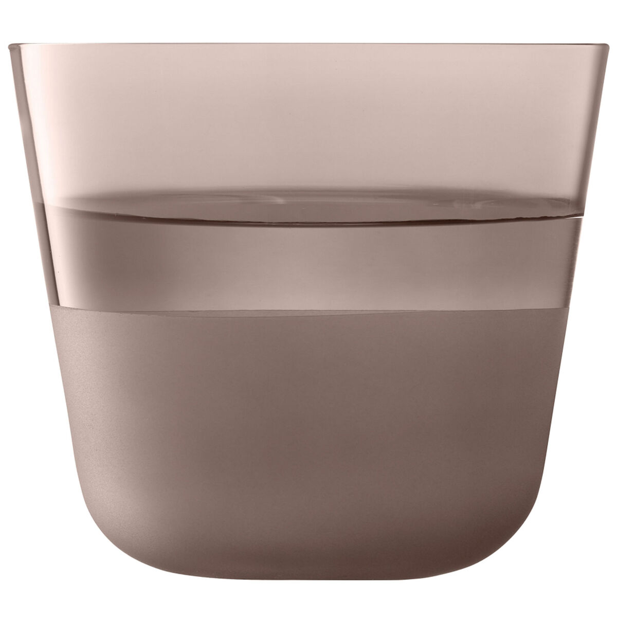 LSA Arc Contrast Earth drikkeglass, 2-pakning