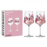 Sommersonett Birds vinglas, 2 st