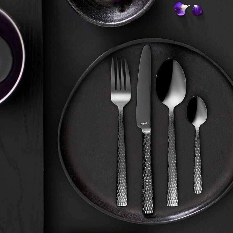 Felicity bestiksæt 24 dele, rustfrit stål sort