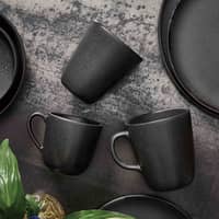 RAW kaffekopp 20 cl 6-pack, titanium black