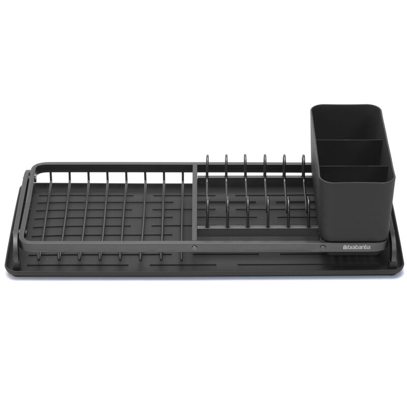 SinkSide kompakt oppvaskstativ, svart