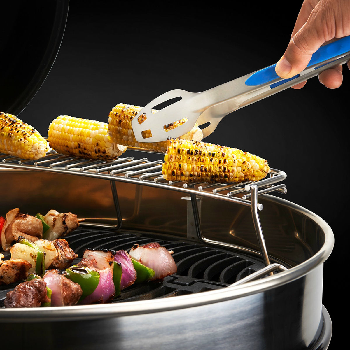 Värmehylla för klotgrill