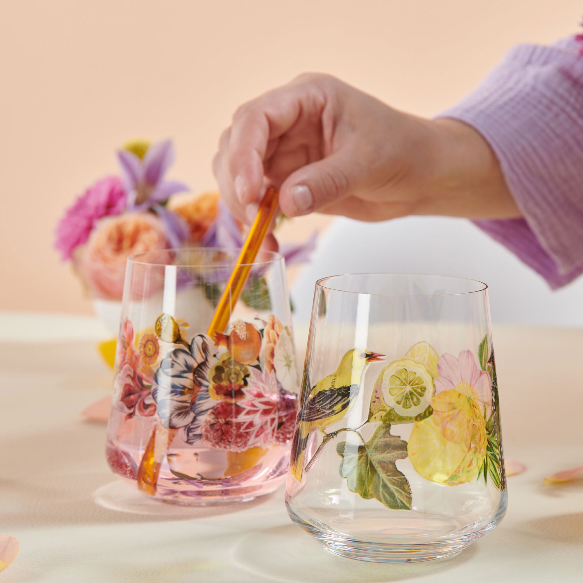 Alternativ bild 1 för Ritzenhoff - Sommertau Vattenglas 2-pack Klar