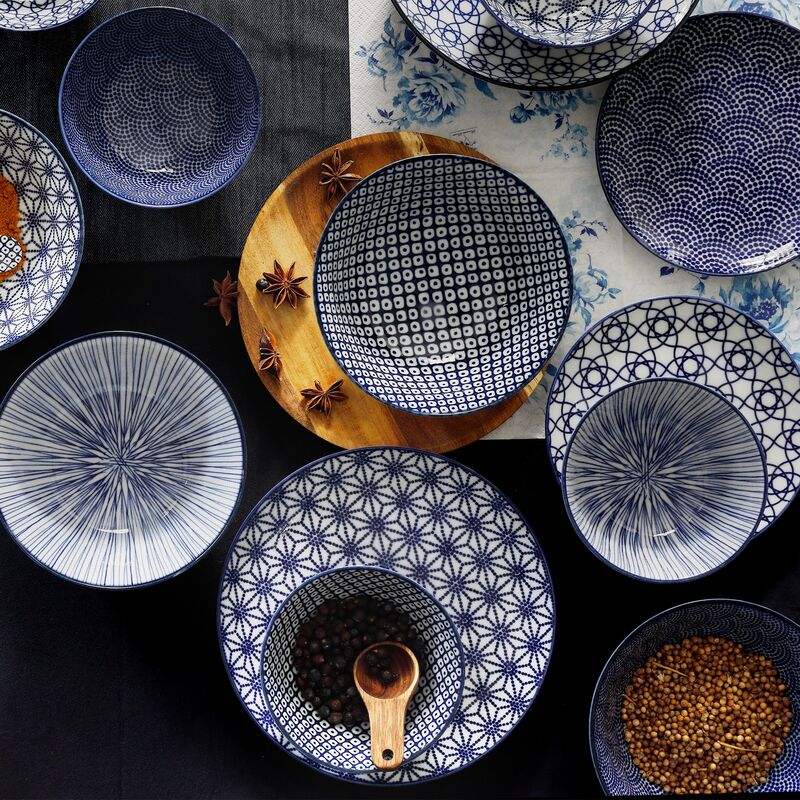 Nippon Blue skålesæt med spisepinde